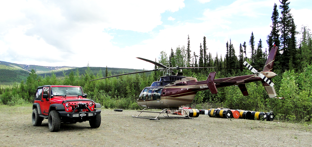 Helicopter Delivery Yukon Parts Jeep