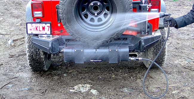 Portable Shower Jeep Wrangler Waterport
