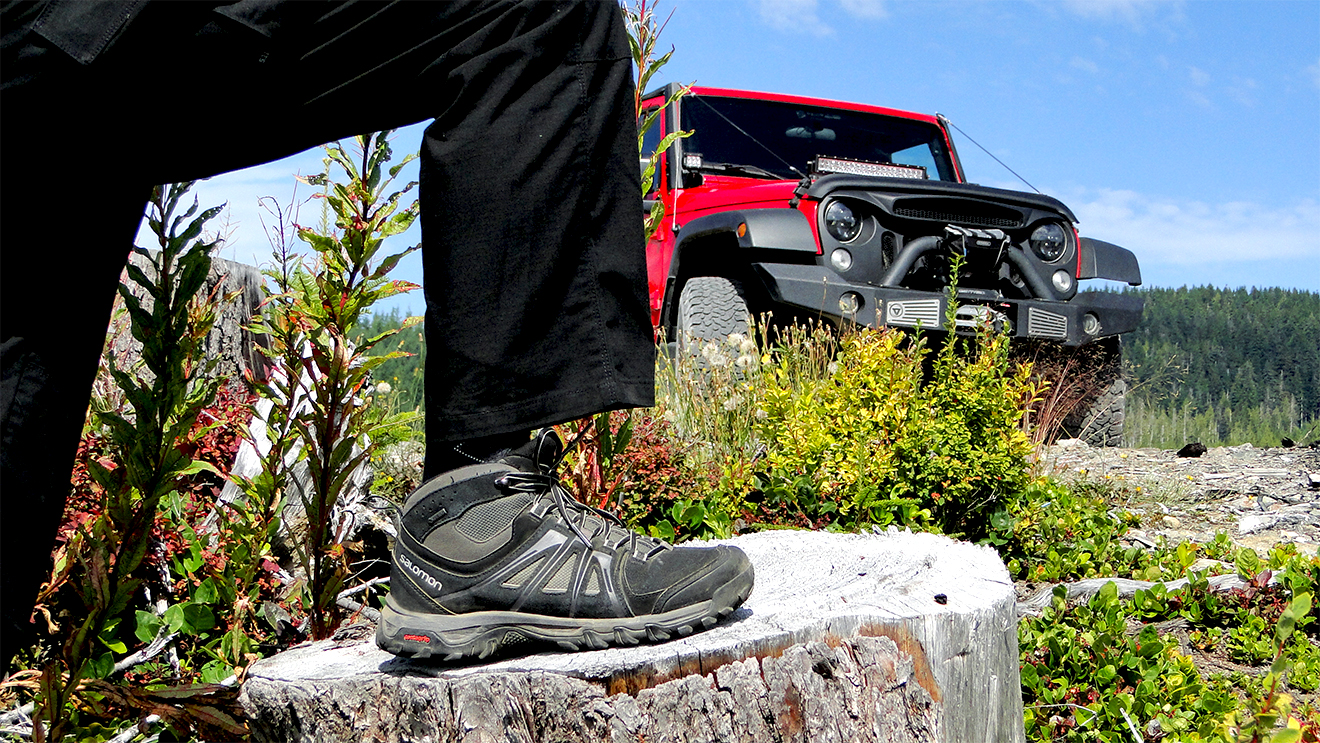 Salomon Hiking Shoes for Off-Road 4x4 Use