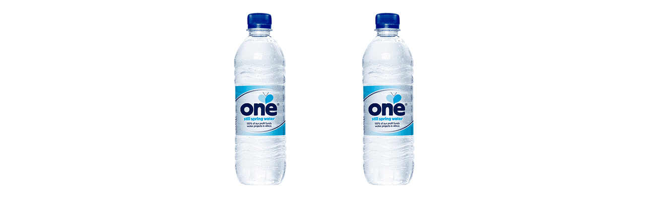 Two Bottles of One Spring Water 500ml