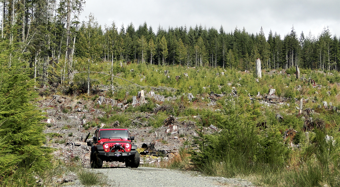 Driving a Jeep for Wildfire Detection in Canada and USA