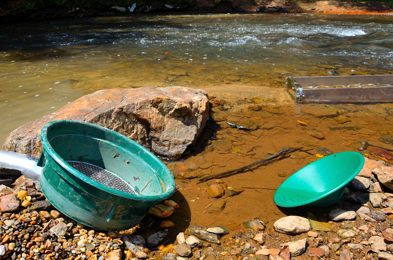 Gold Panning Equipment Placer Gold Claim Yukon Klondike