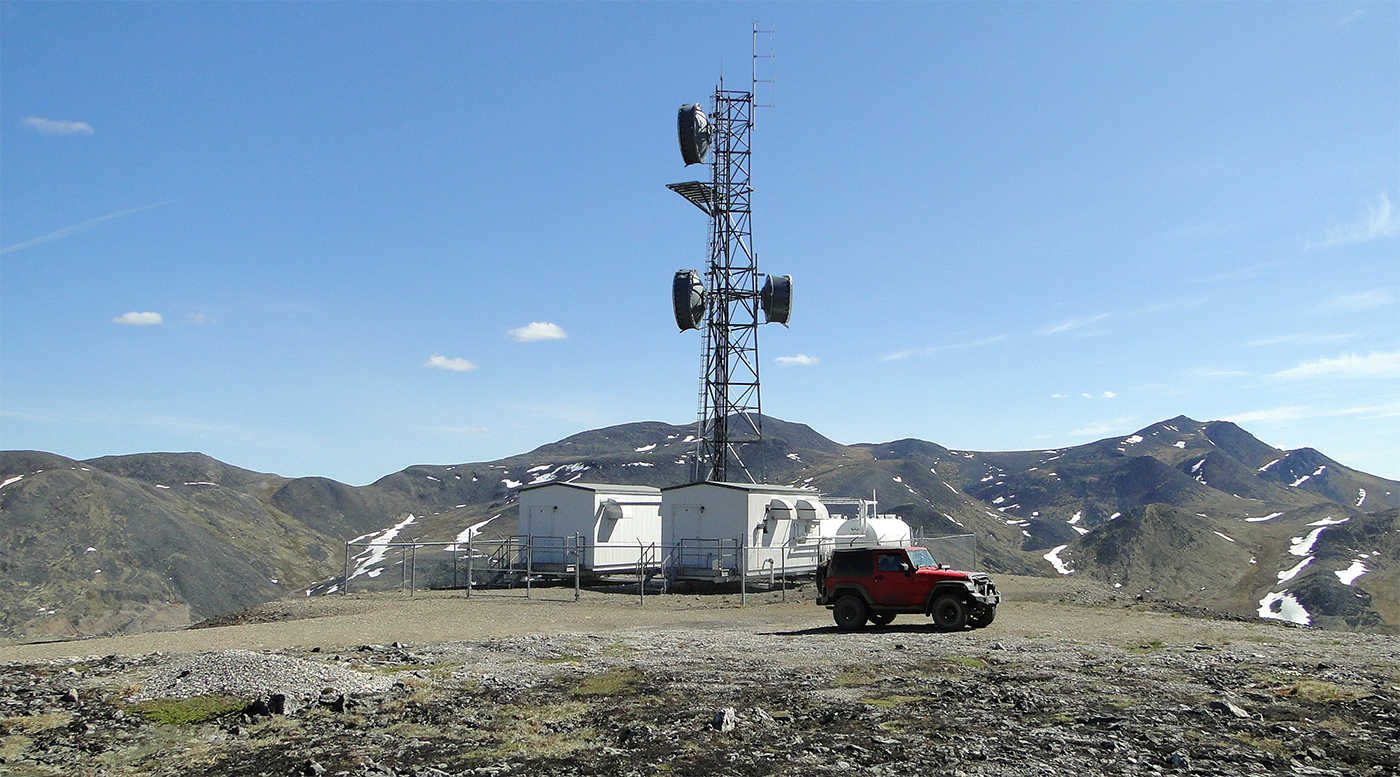 Security Guard Weather Station with a Jeep Wrangler JK