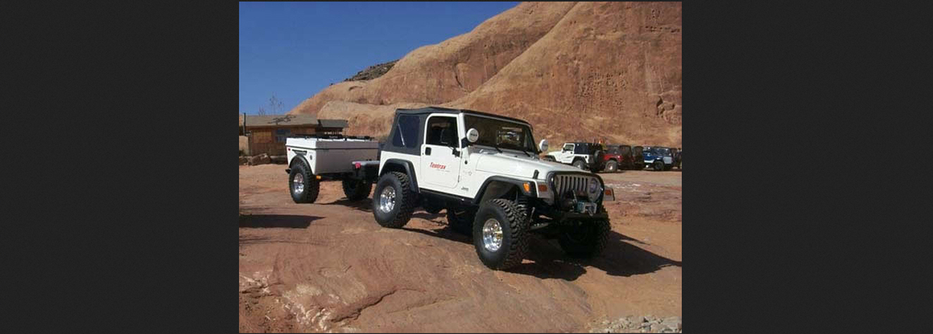 Tentrax Off-Road Trailer for Jeep Wrangler