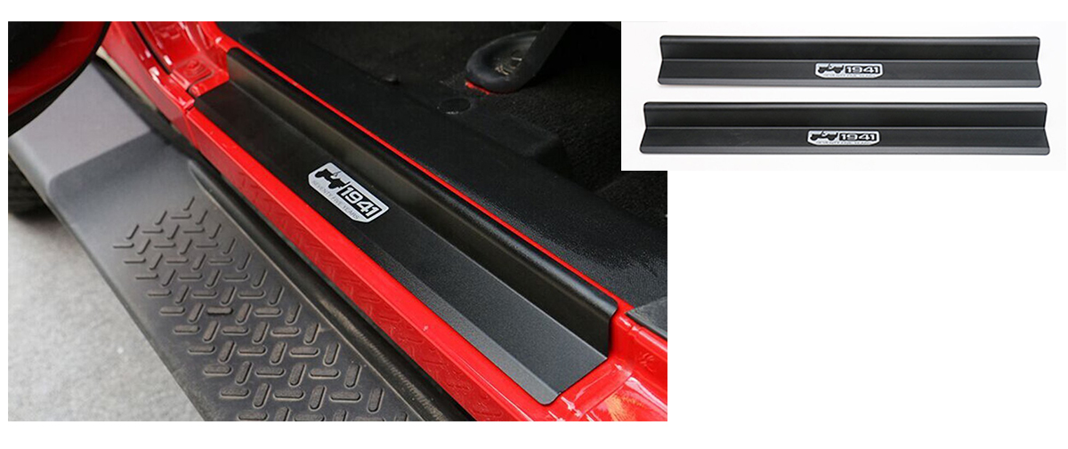 Best Door Step Protection Covers - Wrangler JK 2-Doors