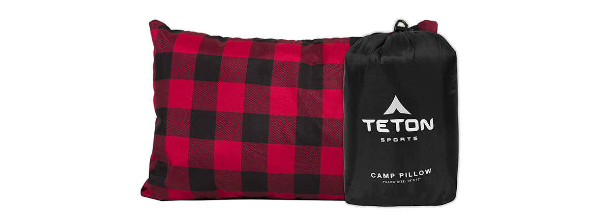 Teton Camping Pillow Red