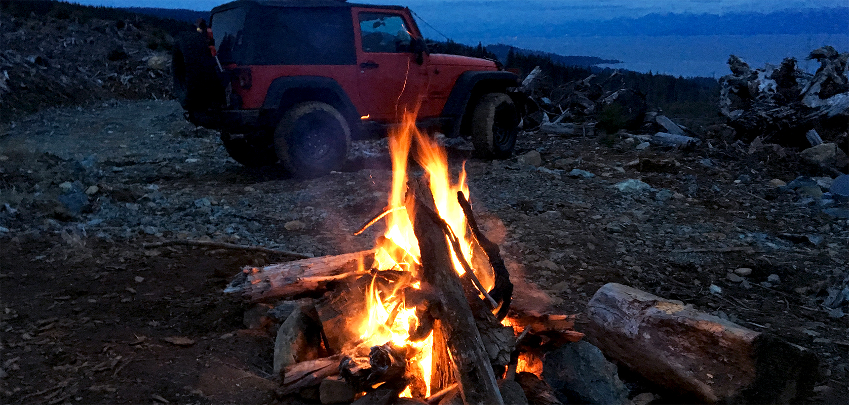 Night Sleeping in Wrangler JK