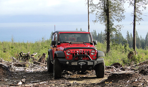 Jeep Solo Off-Roading